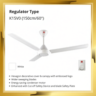 KDK K15V0 ceiling Fan white / Kipas siling KDK (WHITE)