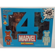 MEDICOM TOY HARD TO FIND BE@RBRICK / BEARBRICK MARVEL UNBREAKABLE FANTASTIC 4 THE THING INVINSIBLE G