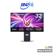 จอเกมมิ่ง LG UltraGear 32GS95UV-B 32" 4K OLED Gaming Monitor 240Hz G-SYNC FreeSync HDR400