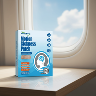 36pcs Herbal Motion Sickness Patches for Adults and Kids - Anti-Nausea, Car and Travel Sickness, Ant