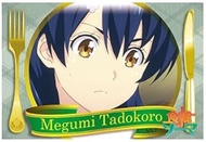 Shokugeki no Soma Square Can Badge Tadokoro Megumi 2