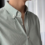 DANDY COSMO | [3สี] Striped Oxford Shirt เสื้อเชิร์ตลายทาง Original