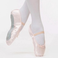 【On Sale】 1 Pair Of Ballet Pointe Slippers Non-Slip Soft Ribbon Professional Ballet Shoes For Girls Ballet Shoes Soft Sole