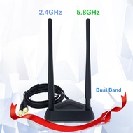 Wi-Fi Antenna Omnidirectional RP-SMA Router Wireless 8dBi Antenna Card
