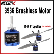 NEEBRC D3536 3536 1200KV  2-4S Outrunner Brushless Motor For RC Fixed Wing Plane Aircraft Skysurfer 