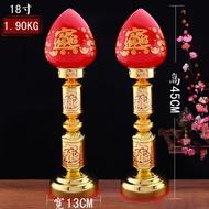 {qwerwer} Dian zhu deng LED God of Wealth Buddha Lamp Buddha Translucent The Electric Candle Lamp El