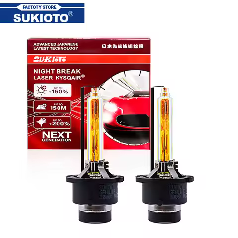 D2S D2R 3000K D4S D4R 4300K 8000K HID Headlamp Car Headlight Bulb 2 PCS SUKIOTO JAPAN GENUINE D2S 30