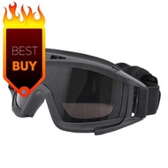 Military Airsoft Tactical Goggles Shooting  3 Lens Motorcycle Windproof