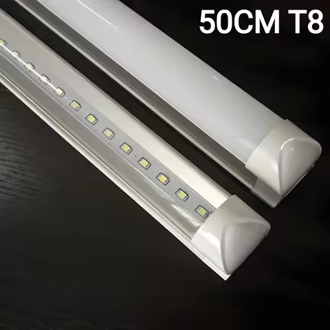 Super Bright 1.64FT/50CM T8 LED Tube Light Aluminum Alloy Shell Fluorescent Bar Lamp 25W AC220V 110V