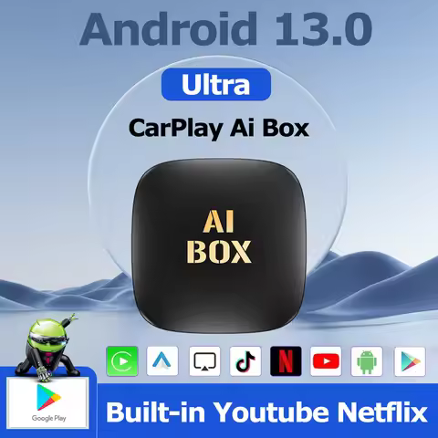 CarPlay Ai Box Android13 Tv Box Support Netflix YouTube Wireless Carplay Android Auto Car Intelligen