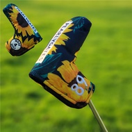 Pearly Gates Golf Club Snoopy Putter Mallet Putter Headcover PG Smile Face Golf Putter Head Protecti