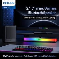 Philips bluetooPhilips 2.1 Channel Gaming Bluetooth Speaker with RGB Lightingth speaker