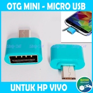 OTG Micro USB Colokan Flashdisk Buat HP VIVO Y02 Y01A V11 PRO V15 Y01 V9 Y71 Y81 Y83 Y85 Y69 Y89 Y91 Y91C Y93 Y95 Y12 Y15 Y17 S1 PRO Y12A Y12S Y20 Y30 Y11 Y20S Y30G Sambungan Kabel Mouse Keyboard Stik Game Consol Printer Card Reader Ke Handphone Ponsel