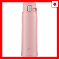 ZOJIRUSHI Water Bottle Direct Drinking [One Touch Open] Stainless Steel Mug 480ml Pink SM-SF48-PA