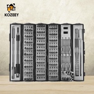 KOZEEY 128 in 1 Screwdriver Set Magnetic Repair Tool Kit for Game Console Phone PC