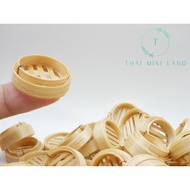 Miniature Dim Sum Basket Size 2.5 Cm. Handmade Work Baskets Decorations