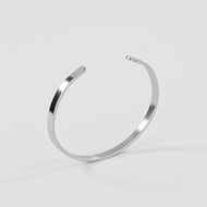 2HYPE Cuff Bracelet (Silver) 4mm