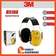 3M Peltor Optime H510A Over-to-Head Hearing Protector Comfort Earmuff Ear Protector Lightweight Low Pressure 27db
