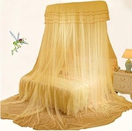 Bed Canopy Double Bed Mosquito Net, Princess Hammock Mosquito Net Romantic Dome Mosquito Net, for Single To King Size Beds Hammocks Cribs