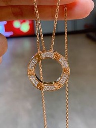 Cartier Love outlet 鑽石項鍊
