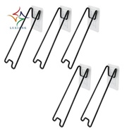 5Pcs Picture Frame Easel Bracket Stainless Steel Picture Frame Bracket with Self-Adhesive Picture Fr