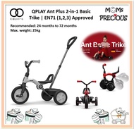 Koopers QPLAY Ant Plus 2-in-1 Basic Trike ( EN71 1,2,3 Approved)