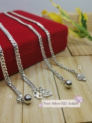 Gelang Kaki Perak 925 /Anklet Silver 925