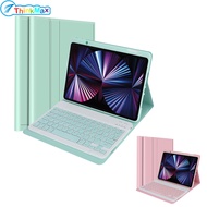 Sk-3016 Smart Keyboard Tablet Bluetooth-compatible Keyset Leather Case Set Compatible For Ipad 10.9 Inch / 11 Inch