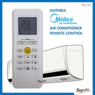 Midea Replacement For Midea Air Cond Aircond Air Conditioner Remote Control RG-70