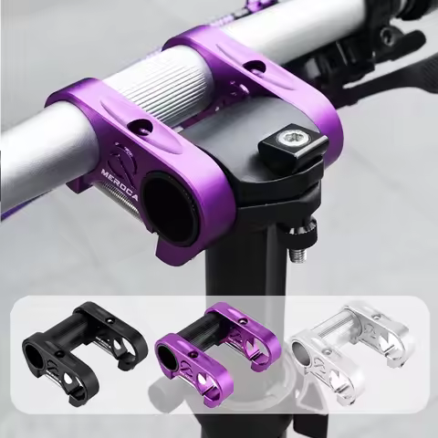 MEROCA 25.4 bike handlebar stem For Brompton DAHON 412 SP8 Folding bike Double Stem direct mount Adj