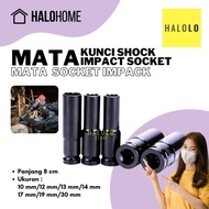 MATA Long Impact Socket Impact Socket 10 mm 12 mm/ 13 mm/ 14 mm/ 17 mm/ 19 mm/ 30 mm/