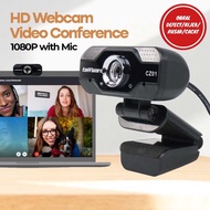 [RIJEK SALE] HD Webcam Desktop PC Video Conference 1080P with Mic - CZ01