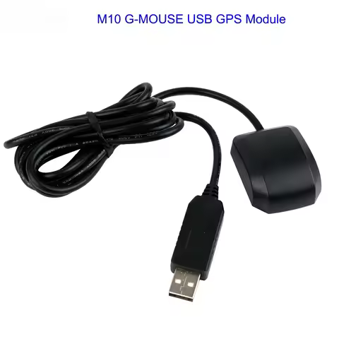 M10 G-MOUSE USB GPS Module with Flash CH340 USB to TTL GNSS Receiver Positioning Module for Car Boat