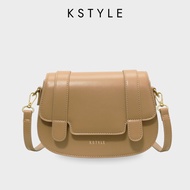 Kstyle Sober - PU Leather Travel Outing Women Sling Bag Shoulder Bag Crossbody Handbag Beg Wanita - 
