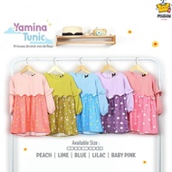 Yamina TUNIC FOR GIRLS AGED 1-5 YEARS PRINTING GOOD QUALITY