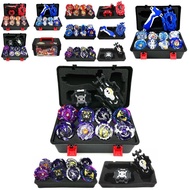 Gyro Burst 8pcs Beyblade Set With Launcher Portable Storage Box Gift Kids Toy