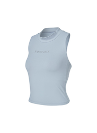 [XEXYMIX] Mock-Neck Point Crop Bra-Top