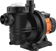 VEVOR Pool Pump In Ground 72VDC Swimming Pool Pump 92GPM Solar Water Pump with MPPT Controller In Ground Swimming Pool Pump with Strainer Basket Brushless Motor Suitable for Salt Water Water Park