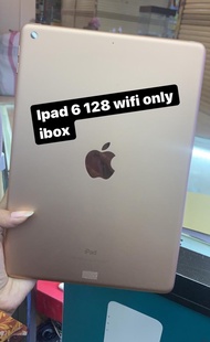 ipad 6 128gb wifi only bekas ibox