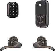 Yale Assure Lock SL - Key-Free Touchscreen with Norwood Lever in Bronze