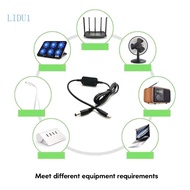 LIDU1 TypeC Decoy Power Cord to DC5V9V12V15V20V DC5 5x2 5mm and More Trigger Cable