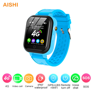AISHI T16 4G Full Network Waterproof Kids Smart Watch with GPS Tracker Video Call Wifi Bluetooth Voice Chat Child Smartwatch