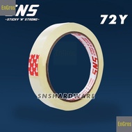 72Y CLEAR INSULATION 1/ 2 INCH Insulation 72 Yard Clear Insulation 0.5 Inch Duct Tape 72 Yard SNS ST