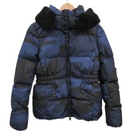 Coach迷彩羽絨服，藍色，1119，成色極佳 [二手] COACH