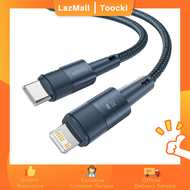 Toocki PD 20W USB C To Lightning Cable Fast Charging USB Type C สำหรับ iPhone 14 13 12 11 Pro Max Xs X 8 7 Plus