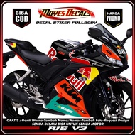 Decal r15 v3 redbull decal sticker r15 v3 motogp redbull sticker fullbody r15 v3 redbull KTM liver