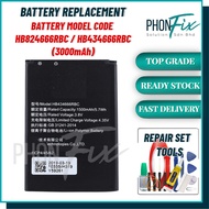 HUAWEI E5577 / E5573 WIFI BROADBAND MODEM HB824666RBC / HB434666RBC 3000mAh BATTERY REPLACEMENT PART