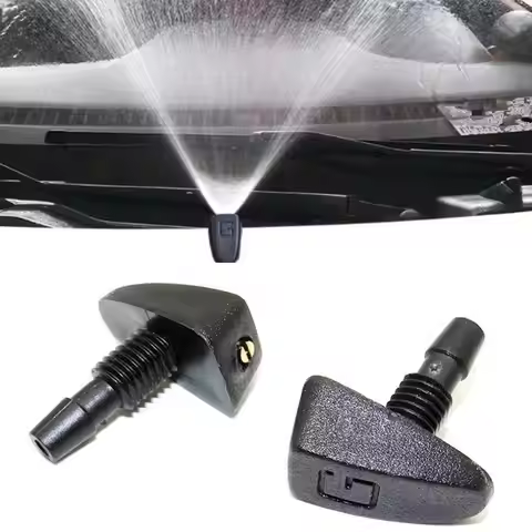 2pcs Car Windshield Washer Wiper Water Spray Nozzle for Ford Fiesta EcoSport Mustang Mondeo MK5 Tran