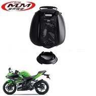 jiameng สำหรับ Kawasaki Ninja 400/650/1000SX ZX-10RR / Z900 อะไหล่รถจักรยานยนต์สีดำถังน้ำมัน