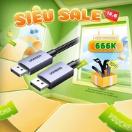 Ugreen 60Hz braided Displayport to Displayport 2.1 cable | 80Gbps Bandwidth | 1 for 1 | 15383 15384